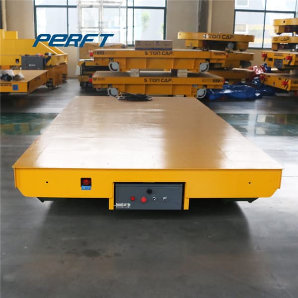 electric flat cart with large table 30 ton